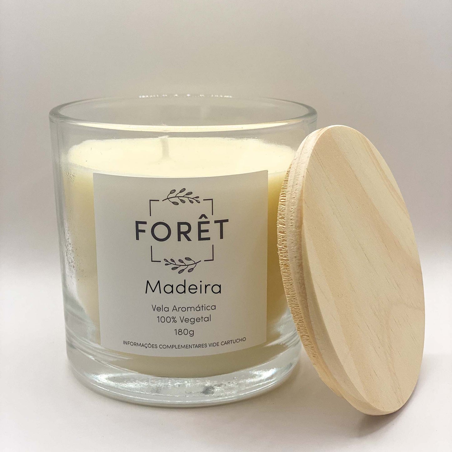 Vela Aromática Madeira Forêt Vela Perfumada