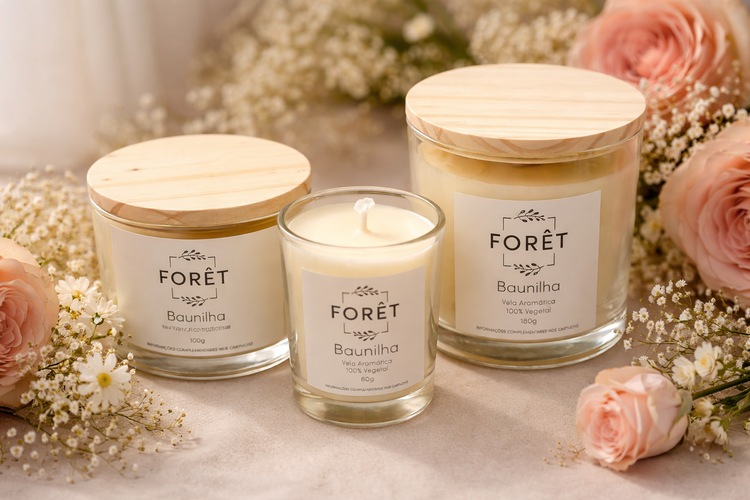 Velas Aromáticas e Presentes para o Dia das Mães