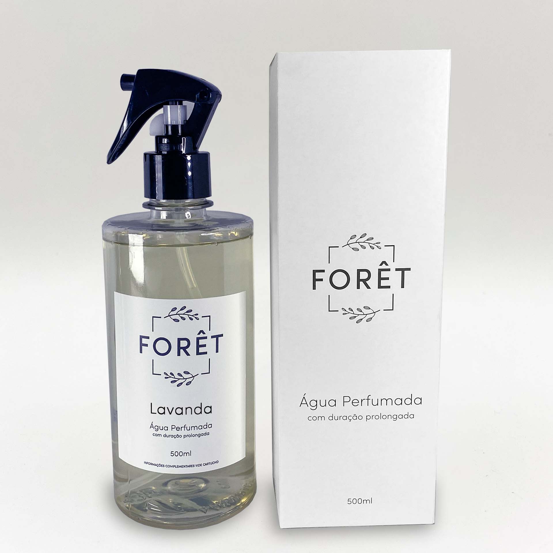 Água Perfumada Lavanda Forêt Água Perfumada para Tecidos