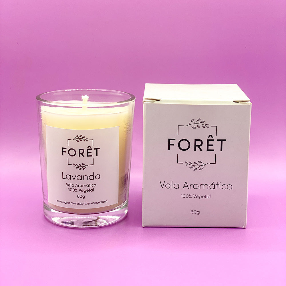 Vela Aromática Lavanda