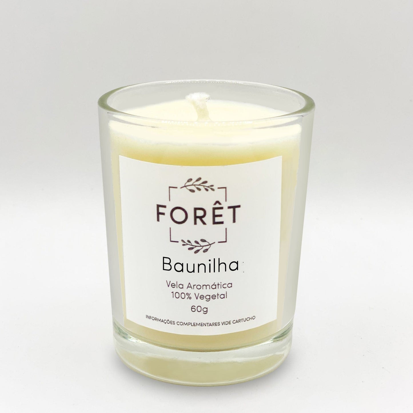 Vela Aromática Baunilha Forêt Vela Perfumada
