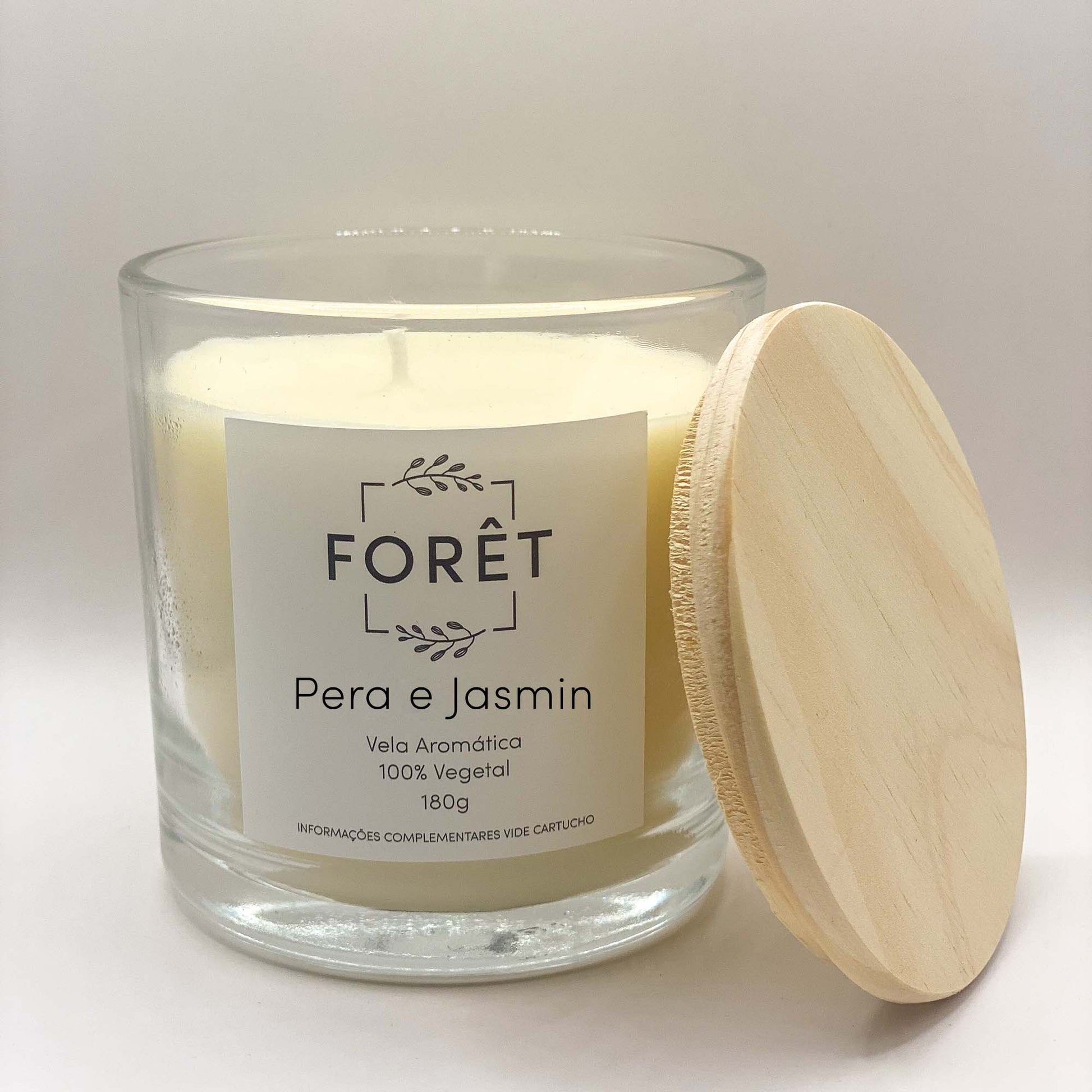 Vela Aromática Pera e Jasmin Forêt Vela Perfumada